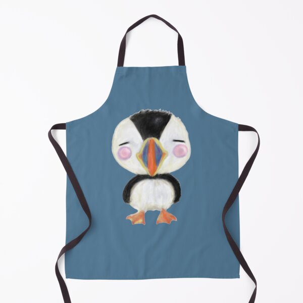 Item preview, Wee Puffin - Cute Watercolor designed and sold by LittleCloudShop.