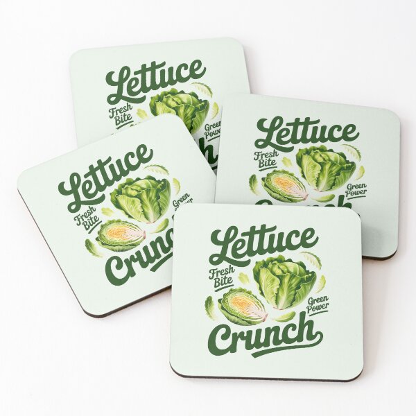 Item preview, Lettuce Crunch Fresh Bite - Healthy Green Power Art designed and sold by SplashTastic.