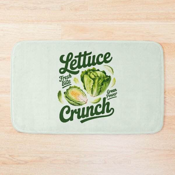 Item preview, Lettuce Crunch Fresh Bite - Healthy Green Power Art designed and sold by SplashTastic.