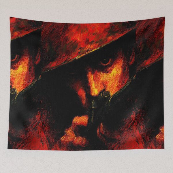 Item preview, Intense Soldier Staring Through Darkness Art designed and sold by Piotrek0001.