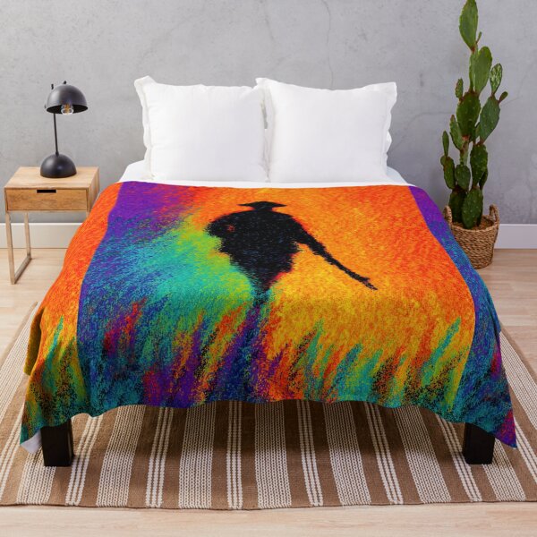 Item preview, Vibrant Abstract Soldier Silhouette Art designed and sold by Piotrek0001.