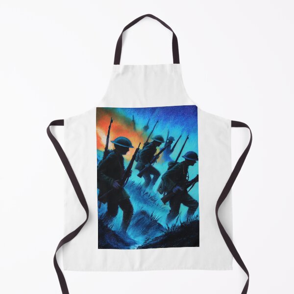 Item preview, Soldiers Climbing Out of Trench Sketch designed and sold by Piotrek0001.