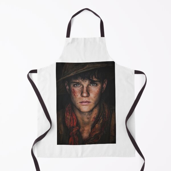 Item preview, Young Soldier Portrait with Scars designed and sold by Piotrek0001.
