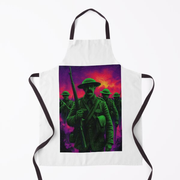 Item preview, Neon Purple and Green Soldier Art designed and sold by Piotrek0001.
