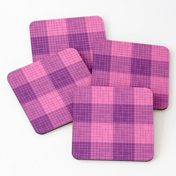 Item preview, Purple and Pink Crosshatch Plaid Gingham Design  designed and sold by PatternTitan.