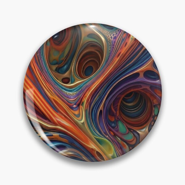 Item preview, Psychedelic Melt – Vibrant Fluid Abstract designed and sold by B-Russ-Stuff.