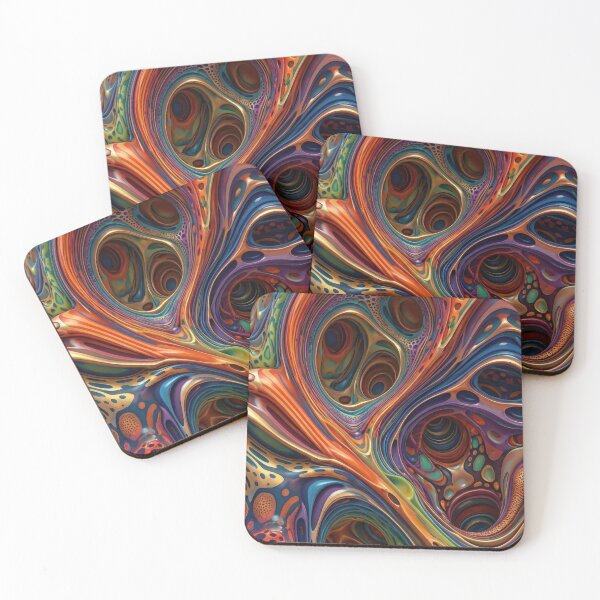 Item preview, Psychedelic Melt – Vibrant Fluid Abstract designed and sold by B-Russ-Stuff.