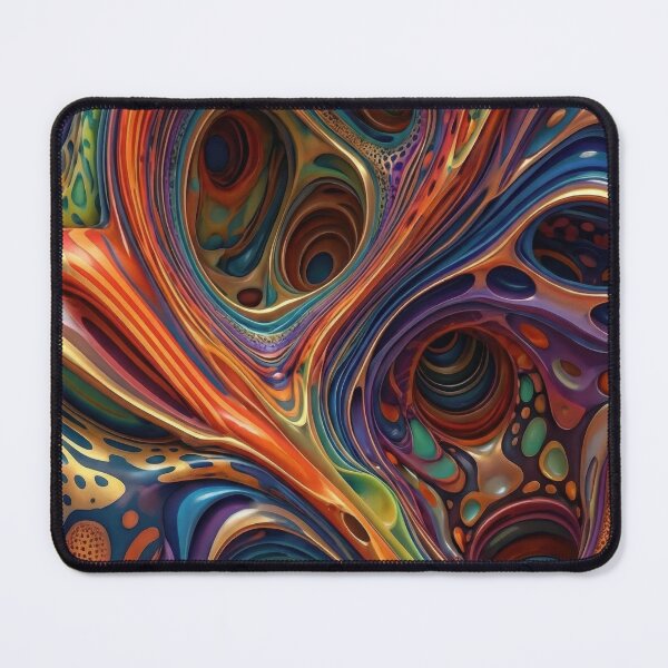 Item preview, Psychedelic Melt – Vibrant Fluid Abstract designed and sold by B-Russ-Stuff.