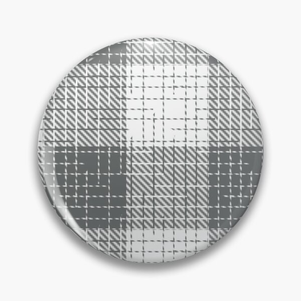 Item preview, Ash Gray And White Crosshatch Plaid Gingham Design  designed and sold by PatternTitan.