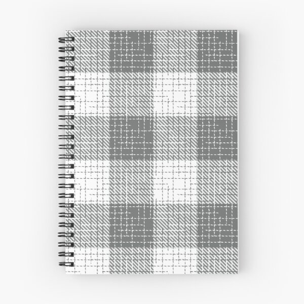 Item preview, Ash Gray And White Crosshatch Plaid Gingham Design  designed and sold by PatternTitan.