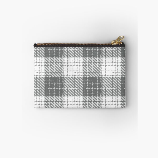 Item preview, Ash Gray And White Crosshatch Plaid Gingham Design  designed and sold by PatternTitan.