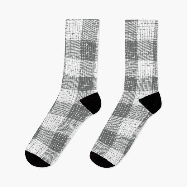 Item preview, Ash Gray And White Crosshatch Plaid Gingham Design  designed and sold by PatternTitan.