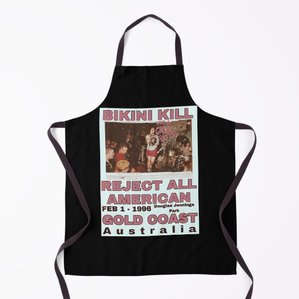 Item preview, Bikini Kill Reject All American Gold Coast Feb 1-1988 Douglas Jennings Park Gold Coast Australia designed and sold by WezoDesigns.