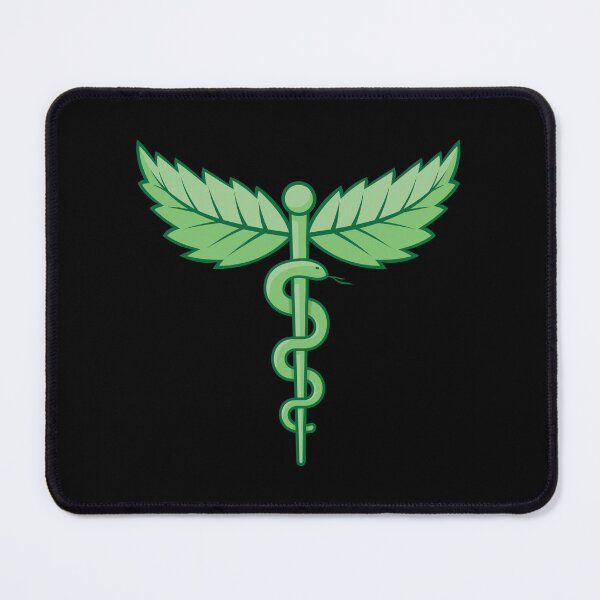 Item preview, Caduceus with leaves pattern designed and sold by sifis.