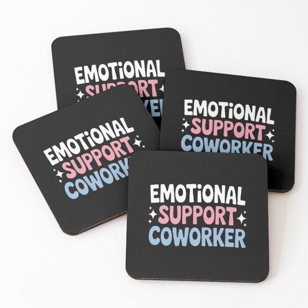 Item preview, Emotional Support Coworker designed and sold by StuffNestie.