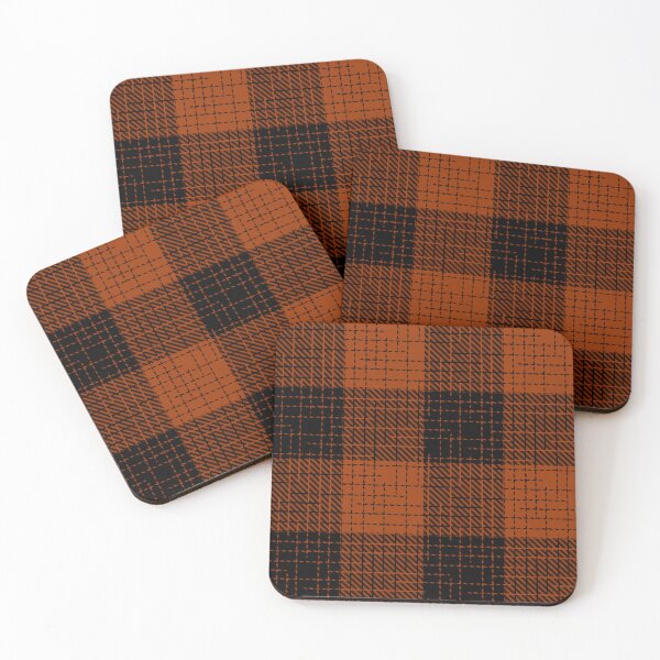 Item preview, Brown and Black Crosshatch Plaid Gingham Design  designed and sold by PatternTitan.