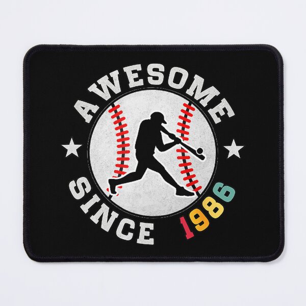 Item preview, Awesome Since 1986 Baseball Birthday 40 Style designed and sold by miaa-artistshop.