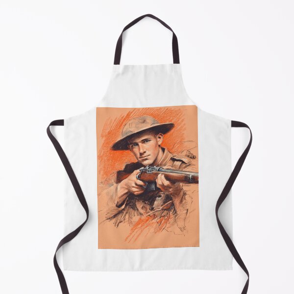 Item preview, Soldier Aiming Rifle Sketch Art designed and sold by Piotrek0001.