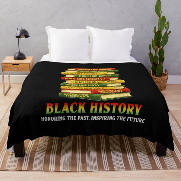 Item preview, Black History Month Honoring The Past Inspiring The Future Book Stack designed and sold by SaboCollita.