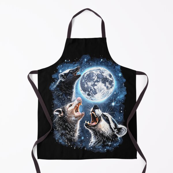 Item preview, Three Opossum Raccoon Skunk Moon Howling Funny Animal Meme , Opossum Gift For Mom Dad Kids designed and sold by Opossum GIFT ★★★★★.