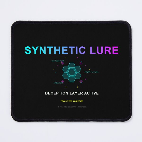 Item preview, Synthetic Lure - Honeypot Deception Technology Cybersecurity designed and sold by Rome Tech & Threads.