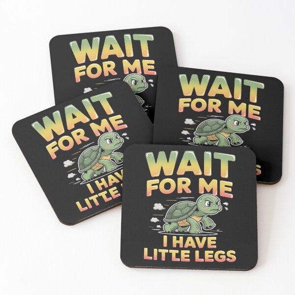 Item preview, Wait for me, I have little legs - baby animal - short legs - Wait up, tiny legs - Tiny legs, big effort - Waddle faster? I’m trying - waddle squad – slow runner – tiny legs – walking humor designed and sold by JansenGS.