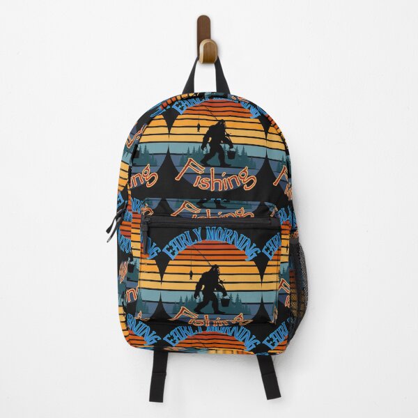Item preview, Early Morning Fishing (Bigfoot) designed and sold by Tripp Art Studio.