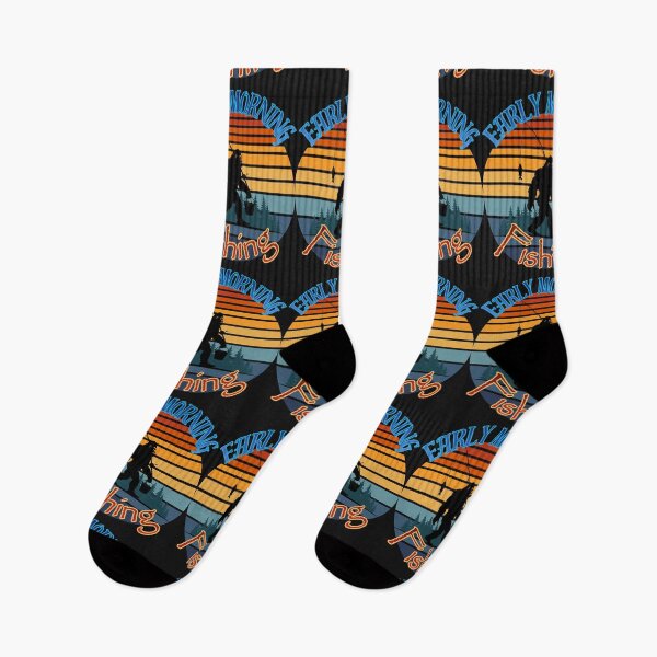 Item preview, Early Morning Fishing (Bigfoot) designed and sold by Tripp Art Studio.