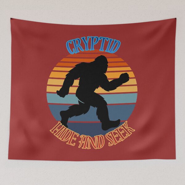Item preview, Cryptid Hide and Seek (Bigfoot) designed and sold by Tripp Art Studio.