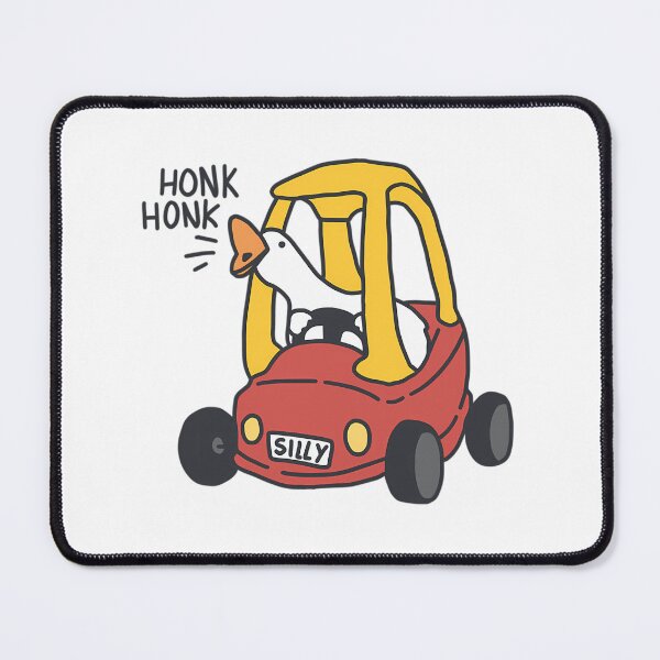 Item preview, Silly Goose Car Red Honk Honk designed and sold by WezoDesigns.