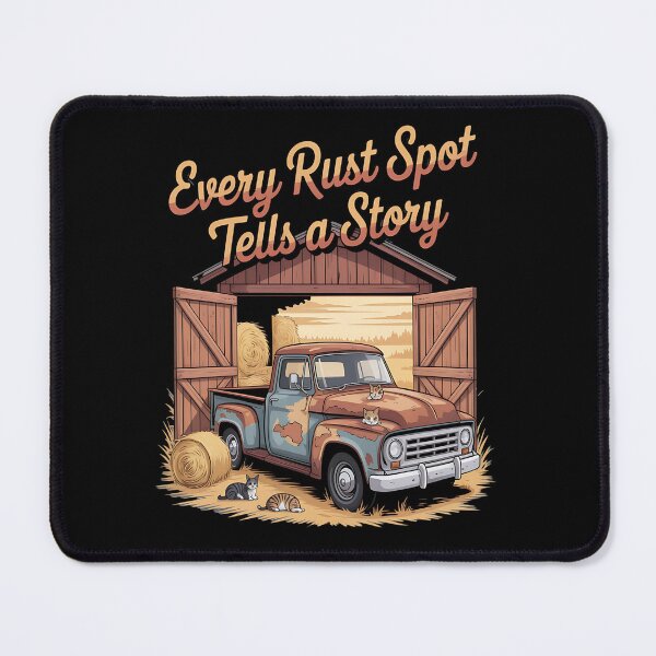 Item preview, grease monkey - garage life - mechanic - built not bought - old barn truck - farm life nostalgia - tractor and truck - vintage overland - off-road classic - 4x4 barn find - adventure truck designed and sold by JansenGS.