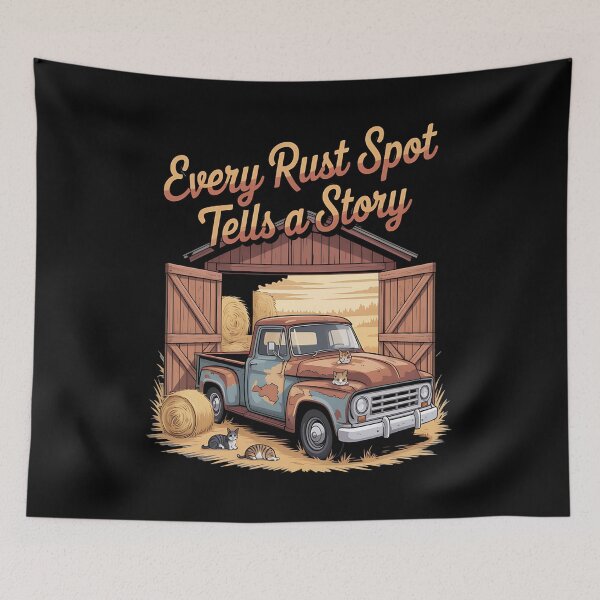 Item preview, grease monkey - garage life - mechanic - built not bought - old barn truck - farm life nostalgia - tractor and truck - vintage overland - off-road classic - 4x4 barn find - adventure truck designed and sold by JansenGS.
