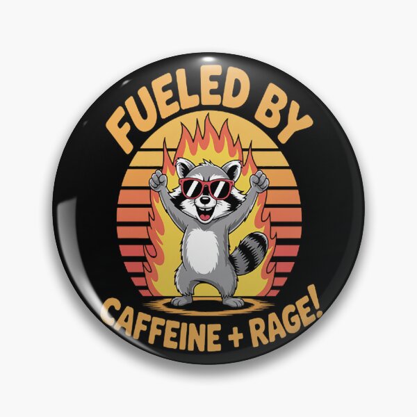 Item preview, Fueled By Caffeine Rage designed and sold by StuffNestie.
