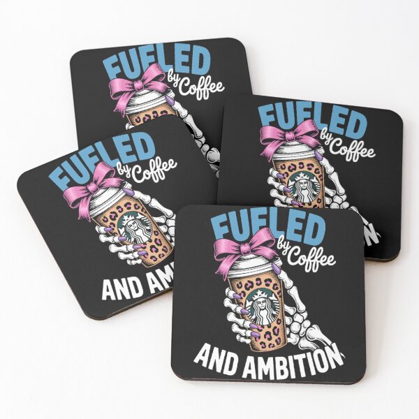 Item preview, Fueled By Coffee And Ambition designed and sold by StuffNestie.