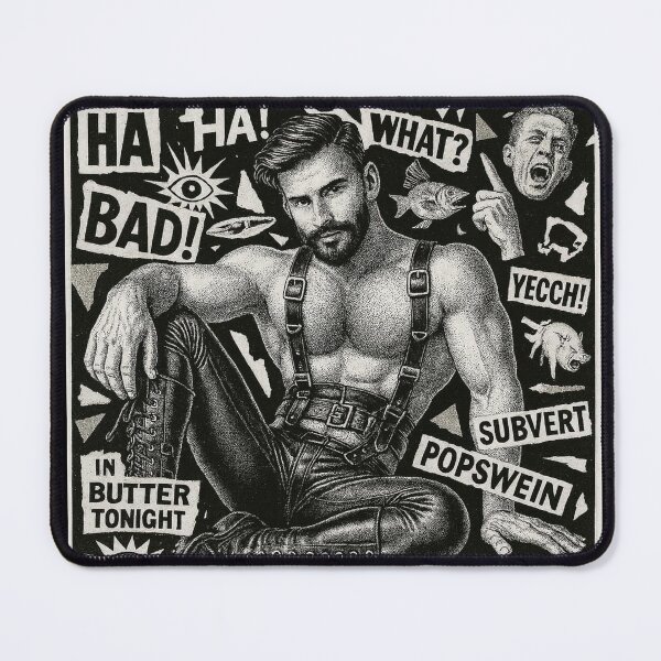 Item preview, Gay Leather Daddy Dada Berlin Pride Graphic Design designed and sold by ItsAKinkThing.