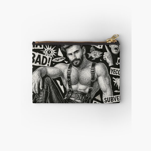 Item preview, Gay Leather Daddy Dada Berlin Pride Graphic Design designed and sold by ItsAKinkThing.