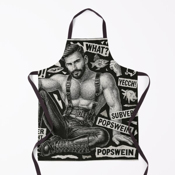 Item preview, Gay Leather Daddy Dada Berlin Pride Graphic Design designed and sold by ItsAKinkThing.