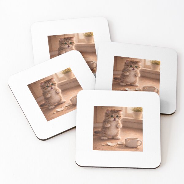 Item preview, Little Accident, Big Feelings Cat designed and sold by LovelyCatGalaxy.
