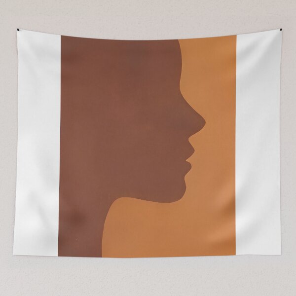 Item preview, Minimalist Face Wall Art – Abstract Portrait Modern Decor designed and sold by Minimal Calm.