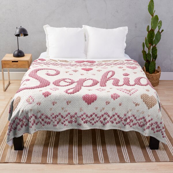 Item preview, Personalized name Sophia in a cute knit look designed and sold by Mauswohn.