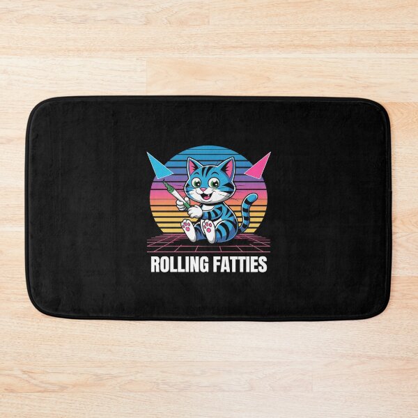 Item preview, Rolling Fatties Cat  designed and sold by joyouartArt.