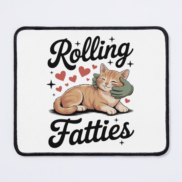 Item preview, Rolling Fatties Cat designed and sold by joyouartArt.