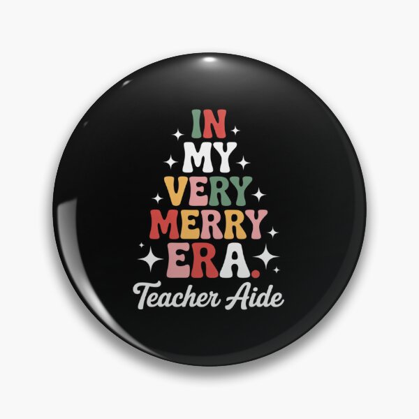 Item preview, In My Very Merry Teacher Aide Era Christmas Groovy Matching designed and sold by angolinnArt.