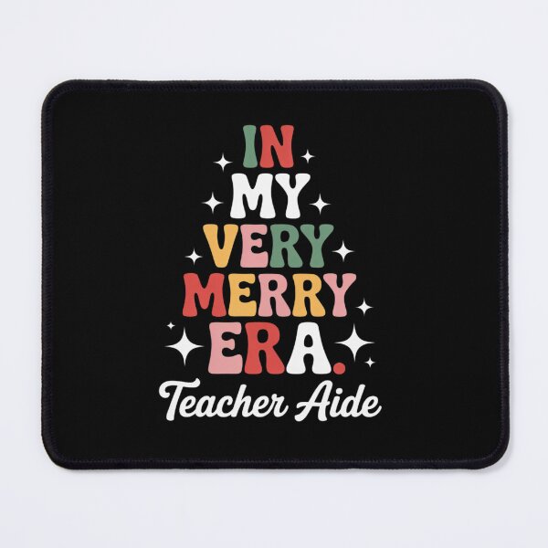 Item preview, In My Very Merry Teacher Aide Era Christmas Groovy Matching designed and sold by angolinnArt.