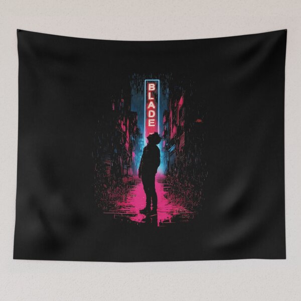 Item preview, Blade Runner Abstract Neon City Style designed and sold by Jemmsseryh.