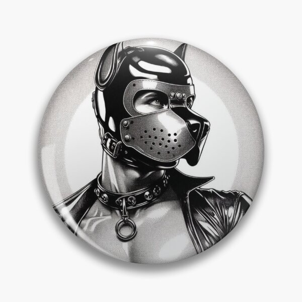 Item preview, Puppy Love - CyberPup Wolfie Gay Leather Bar Berlin Pride Graphic Design designed and sold by ItsAKinkThing.