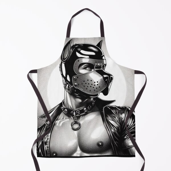 Item preview, Puppy Love - CyberPup Wolfie Gay Leather Bar Berlin Pride Graphic Design designed and sold by ItsAKinkThing.