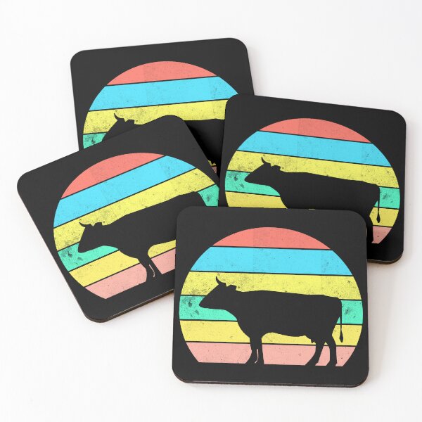Item preview, Cow Retro Sun designed and sold by Carl's Clothing.