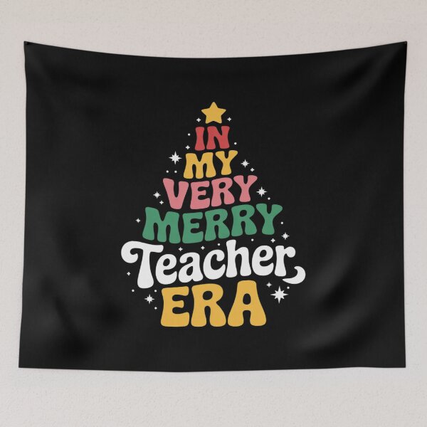 Item preview, In My Very Merry Teacher Aide Era Christmas Groovy Matching2 designed and sold by angolinnArt.