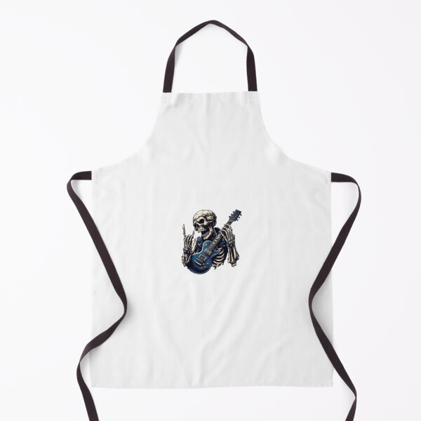 Item preview, Rock Guitar Skeleton Art designed and sold by SkullVibe Collective.
